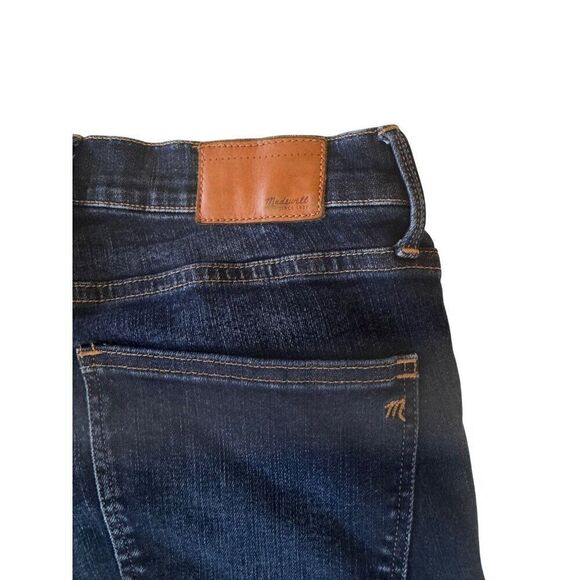 Madewell Mid-Rise Skinny Jeans Dark Wash Sz 30 EUC Stretch Preppy Classic Dark - Picture 9 of 9